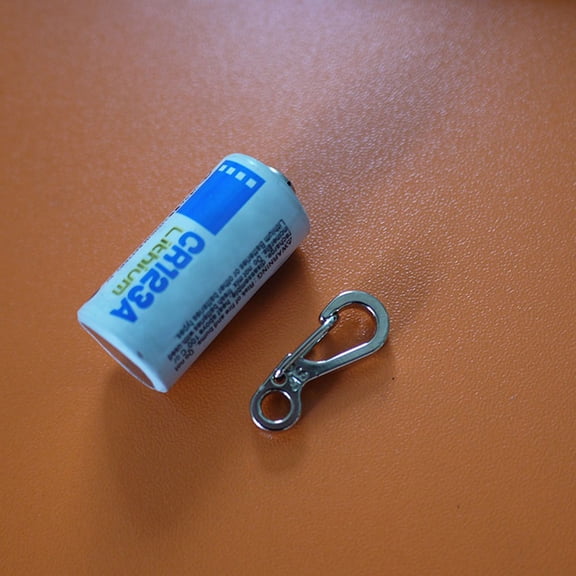 OFFIGAM 10Pcs High Strength Silver Carabiner Hook for Backpack and Paracord Use