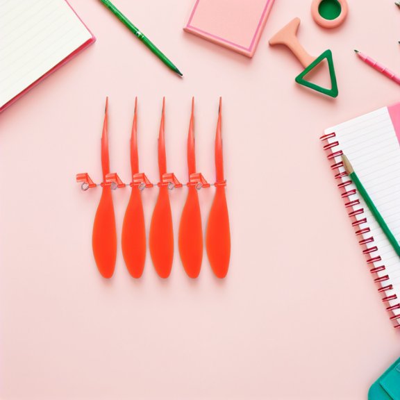 OFFIGAM Rc Model Aircraft Propeller Orange Plastic for Outdoor Flights