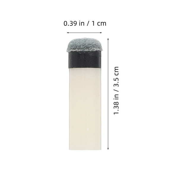 OFFIGAM 10Pcs Pool Tips for Pool Sticks Enhanced Control Tips for Professionals