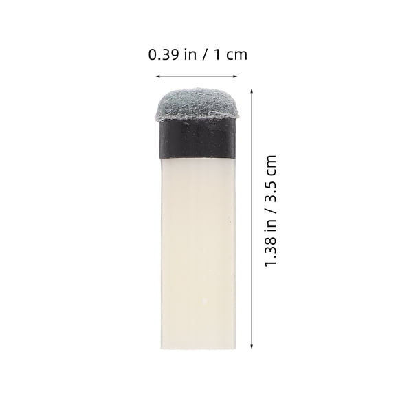 OFFIGAM 10Pcs Pool Tips for Pool Sticks Enhanced Control Tips for Professionals