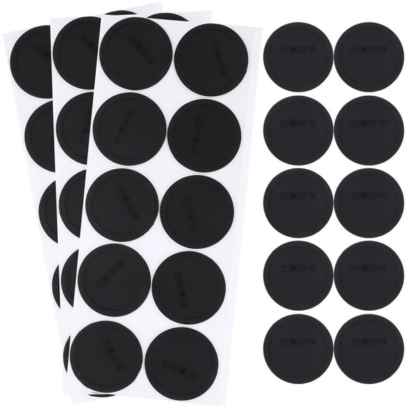 OFFIGAM 10Pcs Protective Tumbler Pads Heat-Resistant Bottle Mats Anti-Slip Cup Mats