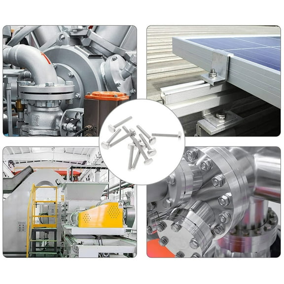 OFFIGAM Stainless Steel Bolts for Furniture Assembly and Construction, Hardware Fasteners