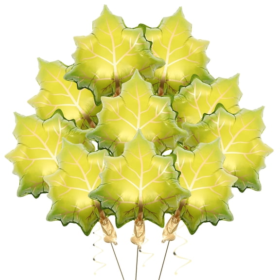 OFFIGAM 10Pcs Thanksgiving Foil Balloons Fall Party Decorations Harvest Festival Autumn Decor