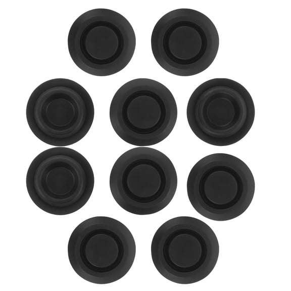 OFFIGAM 10Pcs Universal Car Flush Mount Hole Plugs Rubber Body Plug for Auto Interior Accessories