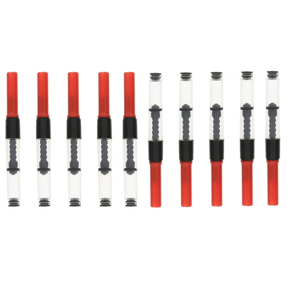 OFFIGAM 10-Pack Universal Pen Converter Plastic Multi-Color Simple Design for Smooth Writing Stationery Use