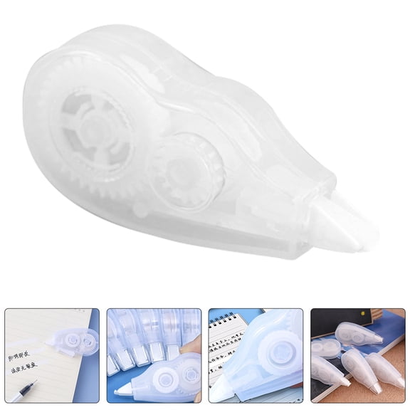 OFFIGAM 10pcs Correction Tapes White PET Transparent Membrane No Shadow Copies for Writing Documents