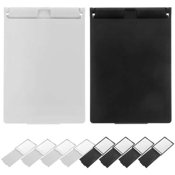 OFFIGAM 10Pcs Small Hand Mirrors Portable Rectangular Shape for Makeup Vanity and Office
