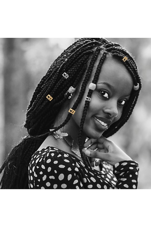 120Pcs Assorted Color Metal Hair Rings For Women Dreadlocks Stylish Minimalist Design