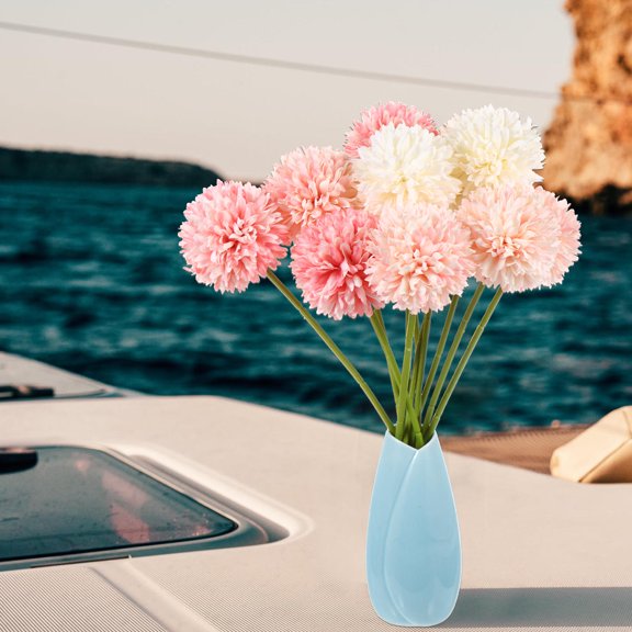 OFFIGAM 12Pcs Simulation Flower Clusters Assorted Color for Natural Atmosphere and Stylish Display