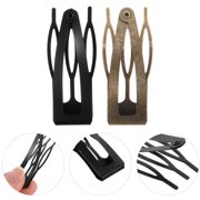 OFFIGAM 12-Pack Assorted Color Iron Hair Clips for Women & Girls, Hair Accessories for Daily Use and Stylish Looks