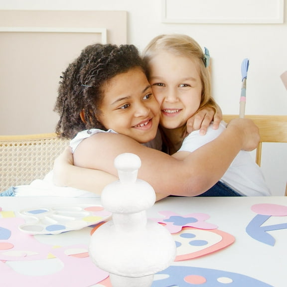 OFFIGAM 12Pcs Fake Realistic Mushroom Model Foam White DIY Decorating Home Decoration