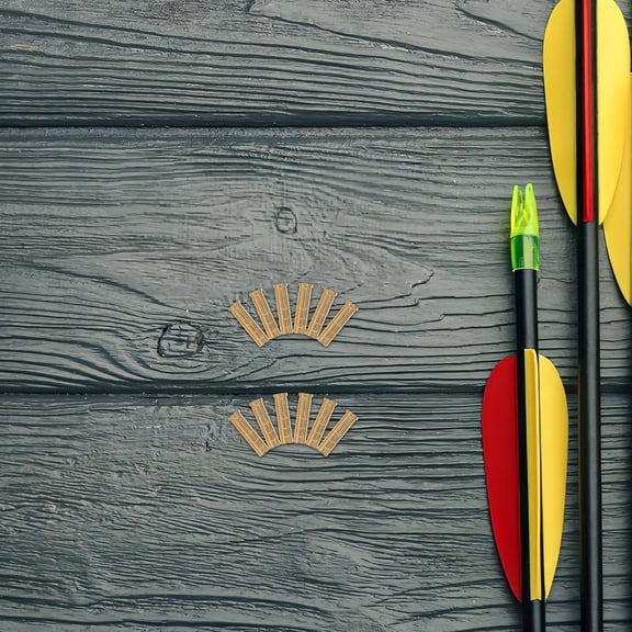 OFFIGAM 12Pcs Brass Arrow Inserts for Enhanced Stability and Universal Arrow Shaft Compatibility