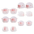 thumbnail image 1 of OFFIGAM 12pcs Glow In Dark Miniature Sheep Figures Resin Home Decor For Micro Landscape Decor, 1 of 8