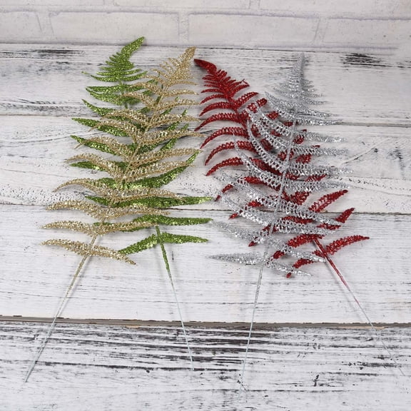 OFFIGAM 12pcs Trailing Artificial Plants Plastic Home Decor Realistic Leaves for Christmas Party