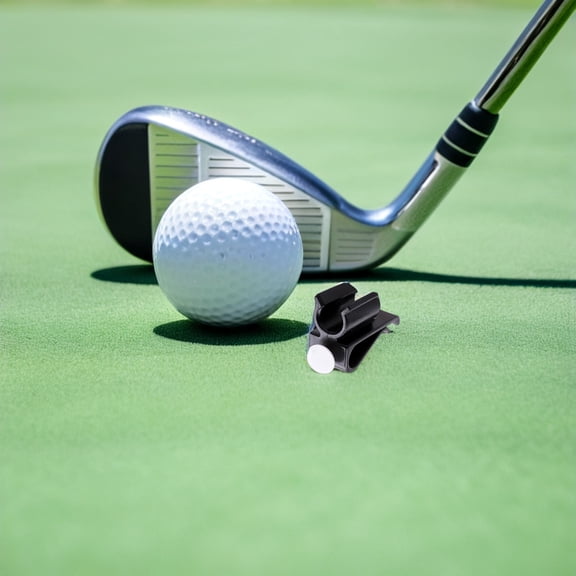 OFFIGAM 14Pcs Golf Putter Bag Clips Plastic Holder Clips for Outdoor Indoor Golf Practice Use