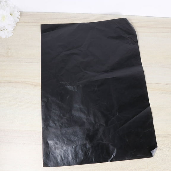 OFFIGAM Graphite Transfer Carbon Paper Black 150 Sheets for Wood Burning Art Craft Supplies