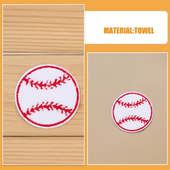 OFFIGAM 15Pcs Baseball Embroidery Patches 3D Applique for Clothing, Accessories, Jackets, Hats, and Crafts