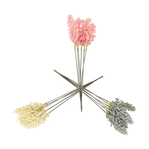 OFFIGAM 18-Piece Decorative Wheat Ear Stalks Bundle for Desktop Vase, Autumn and Thanksgiving Fall Home Decor