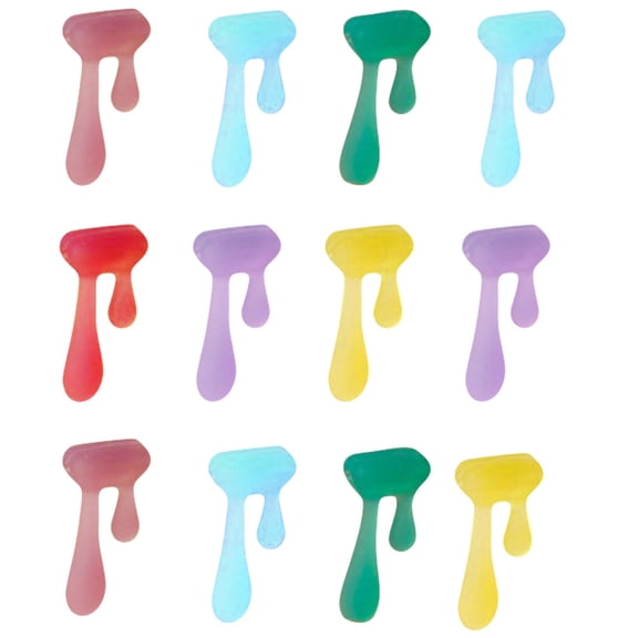 OFFIGAM 18Pcs Party Glass Charms Silicone Glass Identification Markers Easy to Clean Reusable