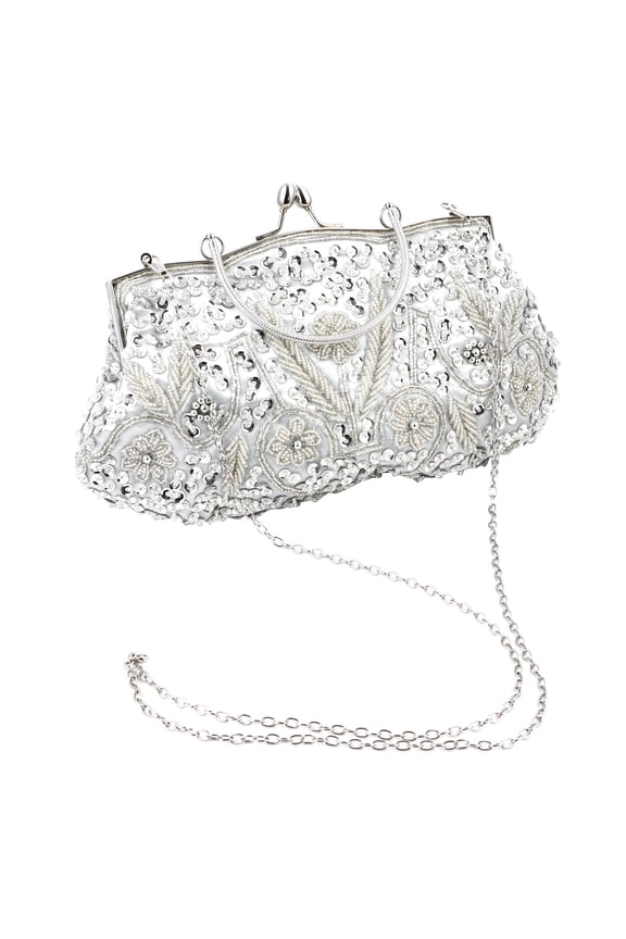 1Pack Beaded Purses for Women Evening with Color for Formal Style Events