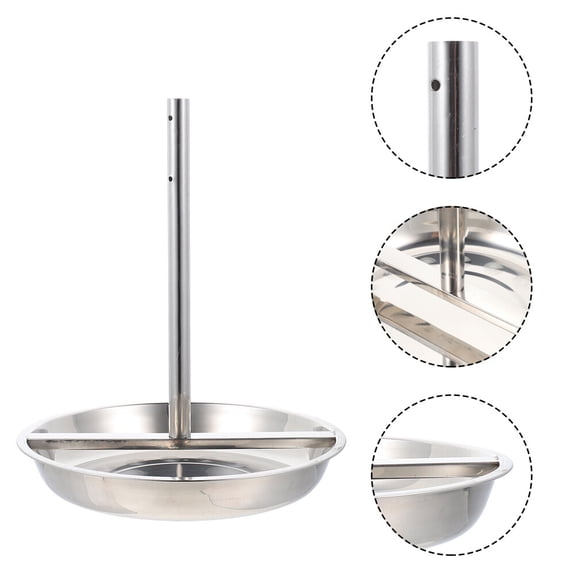 OFFIGAM Stainless Steel Roasting Pan for Turkey and Chicken, Oven Roaster for Even Cooking