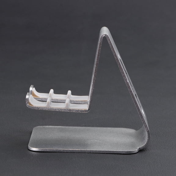 OFFIGAM Aluminum Alloy Phone Holder Stand Base Bracket for Desk and Study Room, Hands- Phone Use, 1-Pack