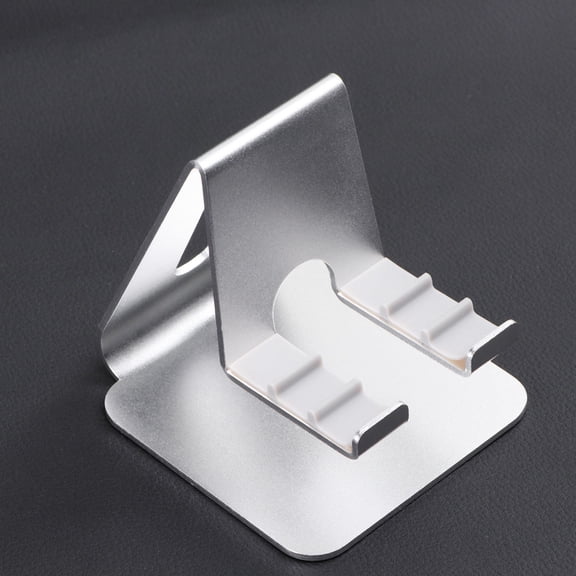 OFFIGAM Aluminum Alloy Phone Holder Stand for Desk and Study, Hands-Free Stable Base Bracket, 1-Pack Mobile Device Mount