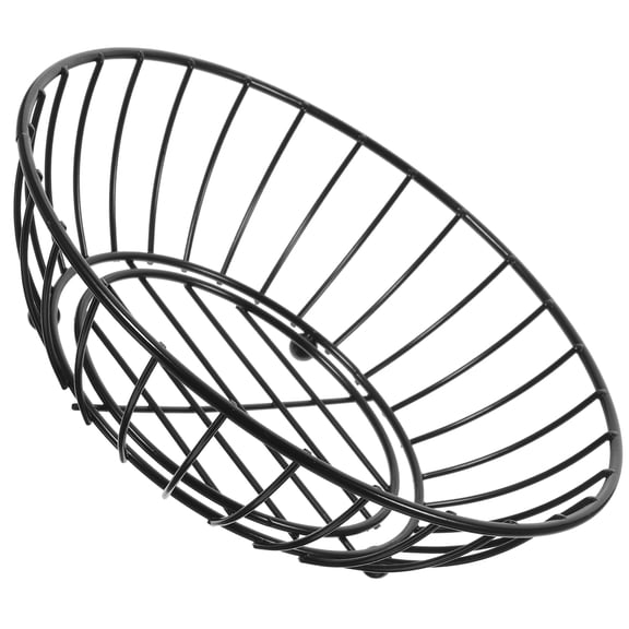 OFFIGAM Farmhouse Style Wire Fruit Basket for Kitchen Counter and Snack Holder