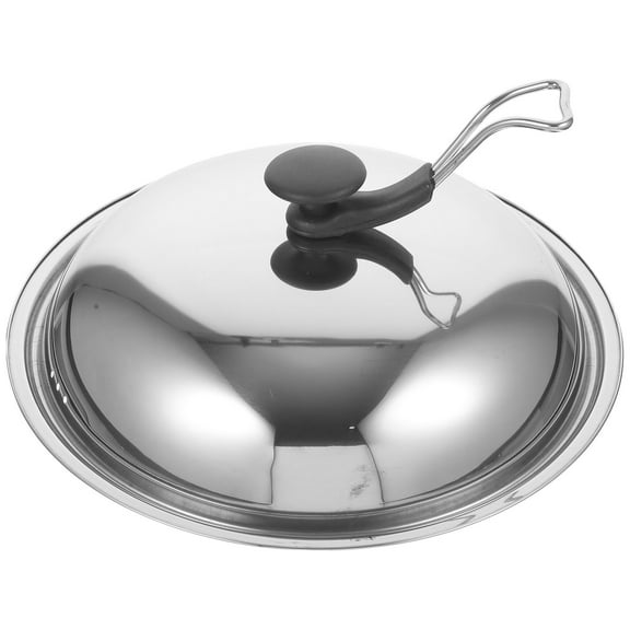 OFFIGAM Stainless Steel Lid for Pots, Kitchen Steam Retention Accessory, Cookware Cover, 1 Pack