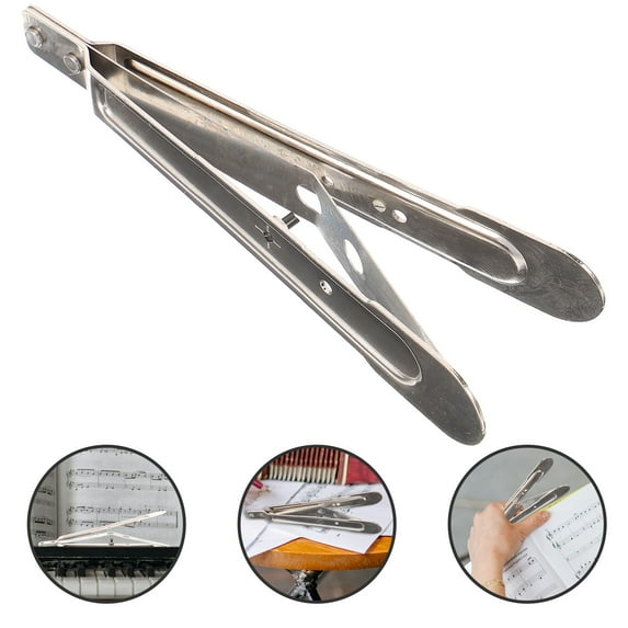OFFIGAM Silver Music Tape Hole Puncher for DIY Paper Crafting and Card Making