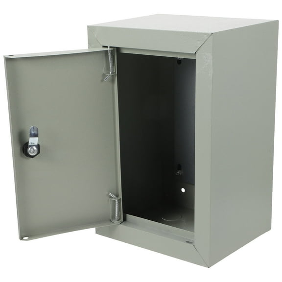 OFFIGAM Weatherproof Outdoor Cable Box Metal Enclosure with Lockable Design for Secure Cable