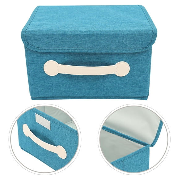 OFFIGAM Large Sky Storage Box with Lid for Home Organization, Closet Storage, and Space Saver