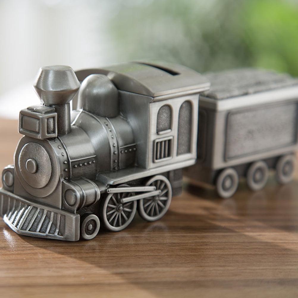 Silverplated Train Bank By Sheridan - Silver Superstore