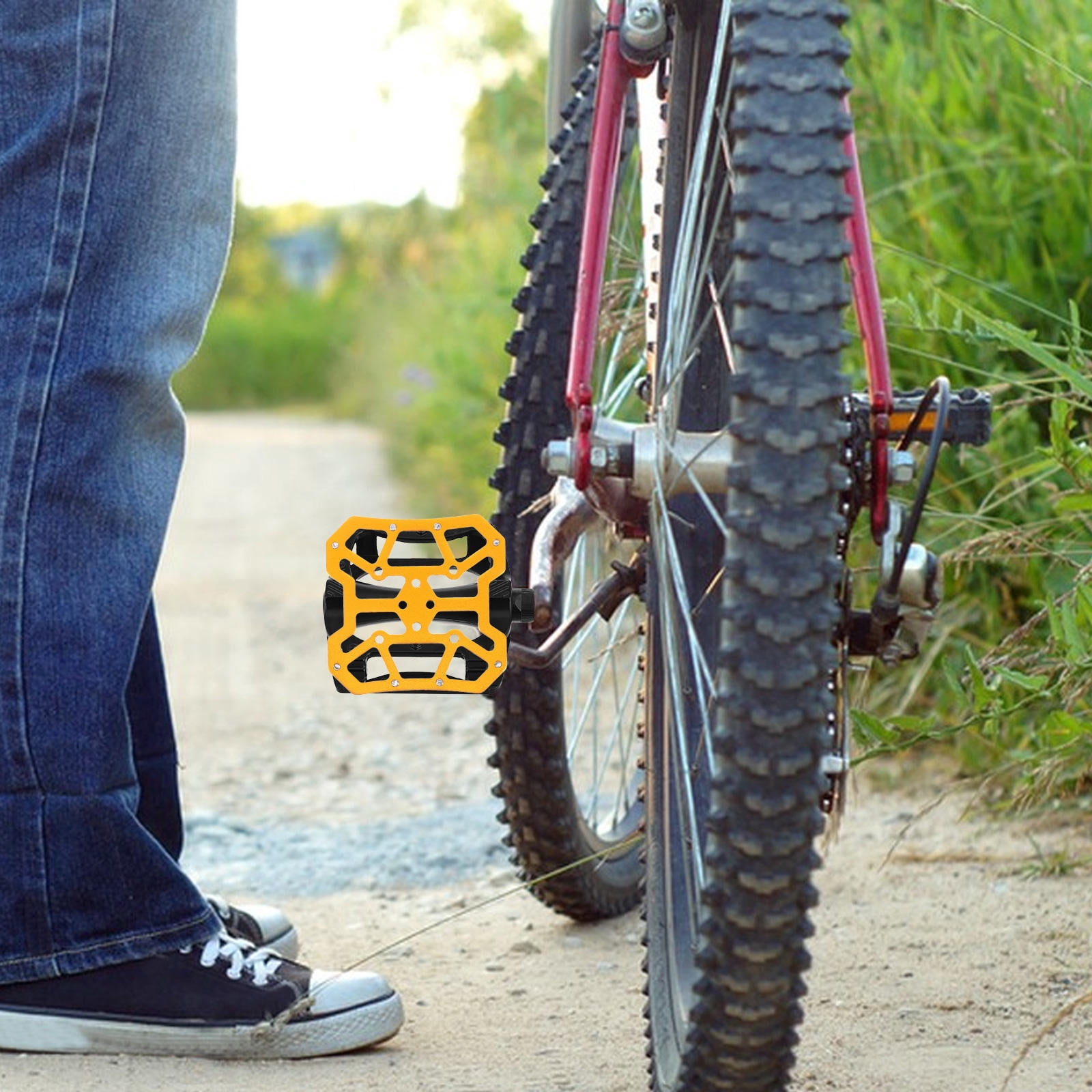 ROCKBROS Lightweight Clipless Pedals with Cleats Compatible with SPD-S