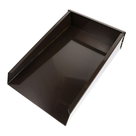 OFFIGAM Aluminum Alloy Downspout Splash Block in Coffee Color, Outdoor Gutter for Rainwater Management