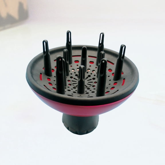 OFFIGAM 1Pc Black Hair Curl Diffuser Wind Diffuser Hair Dryer Tool for Styling