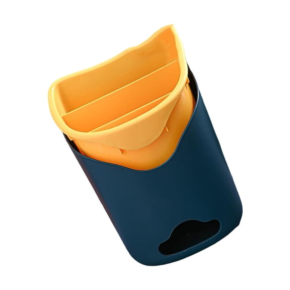 OFFIGAM 1Pc Chopstick Box PP Cutlery Storage Dark Blue for Homeowners