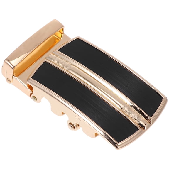OFFIGAM Stylish Golden Men's Belt Buckle, Alloy Material with Smooth , Fashion Accessory for Casual and Formal Wear