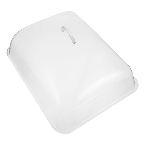 OFFIGAM Transparent Plastic Food Cover Dome for Household Use, Cake and Snack Protector, Kitchen Food Storage Lid