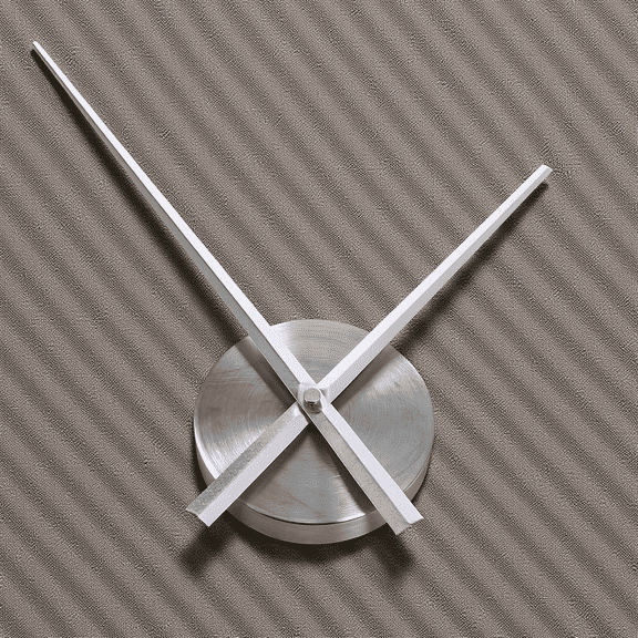 OFFIGAM Silent Aluminum Hands Plate in for Clock Parts, Craft Projects, and Clock Repair Use