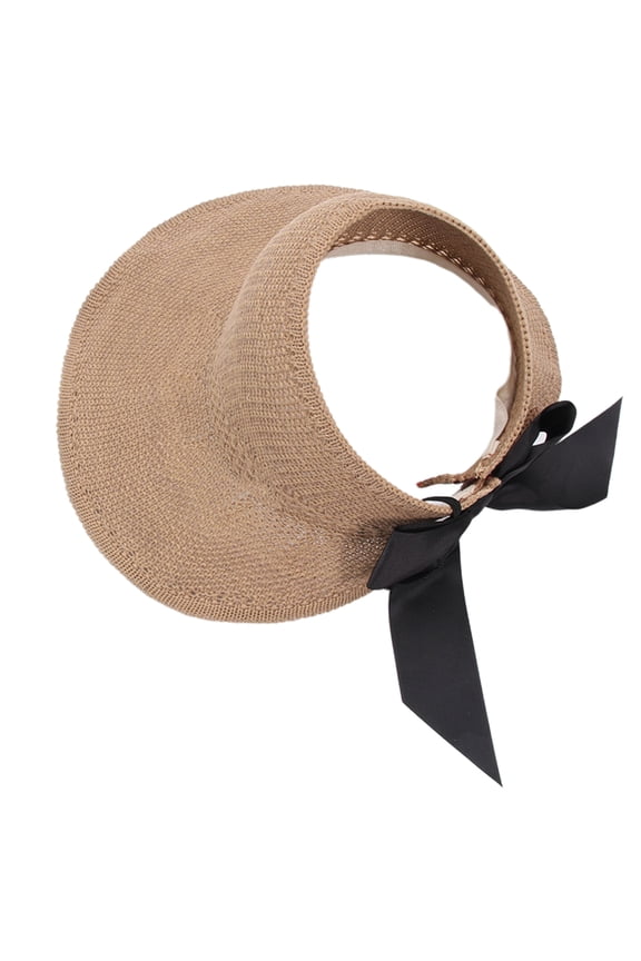 Women's Wide Brim Sun Hat Breathable Outdoor Cap for Sun , Lightweight Khaki 13.4x5.9in