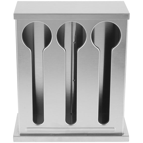 OFFIGAM Stainless Steel Utensil Drain Holder Silver Silverware Organizer for Kitchen