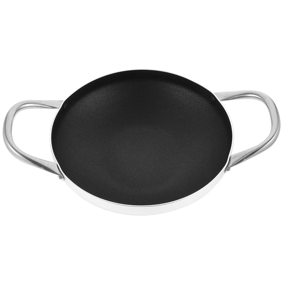 OFFIGAM Multi-Function Aluminum Cooking Pan with Polished Finish, Versatile Hot Pot for Use and Cooking Needs