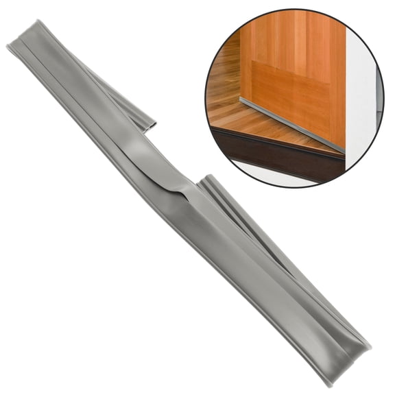 OFFIGAM Multifunctional Grey Soundproofing p Draft Stopper for Door Bottom Use