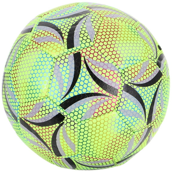 OFFIGAM 1Pcs Glow in the Dark Match-Grade Soccer Ball with Ergonomic Design for Competitive Matches 8.45X8.45X8.45in