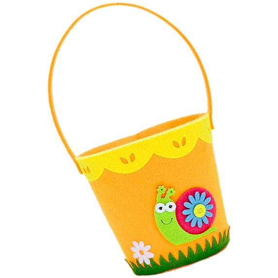 OFFIGAM 1Pcs Handheld Basket for Fresh Eggs Non-woven Fabric Portable and Decorative for Families