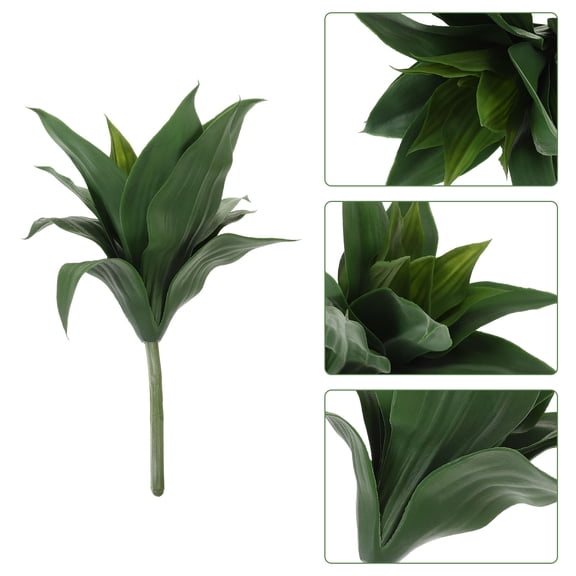 OFFIGAM Realistic Artificial Cactus Plant, Faux Greenery Decoration for Home, Office, Desk - Plastic, 1 Set