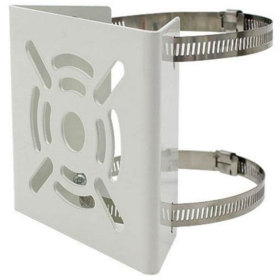 OFFIGAM Security Camera Mount Bracket Pole Light Grey Outdoor Holder 1 Set