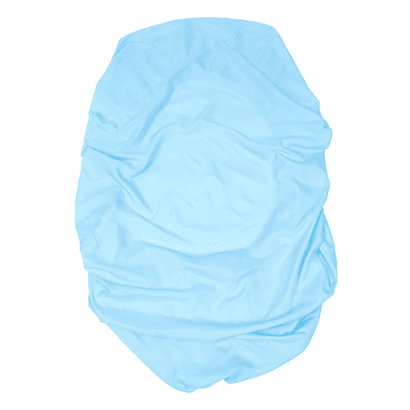 OFFIGAM 1Set Comfortable Sleep Fitted Sheet Sky-Blue Polyester Prevent Sliding Off