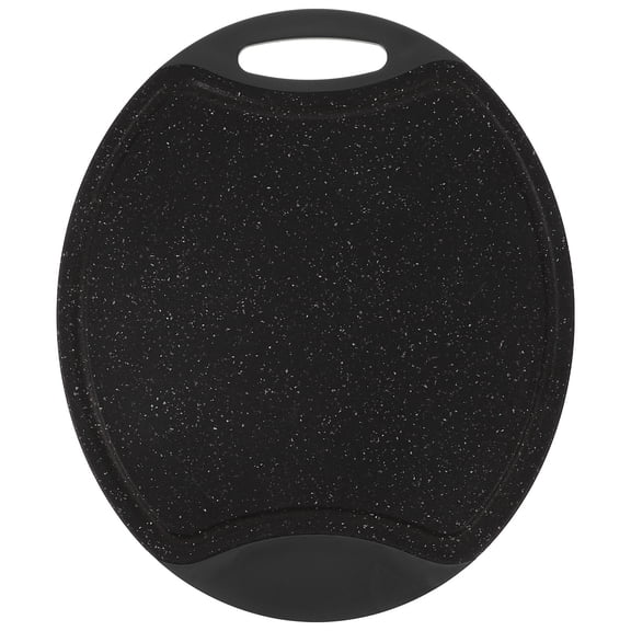 OFFIGAM Black Plastic Cutting Board for Kitchen Use, and Convenient, Non- , Easy to Clean